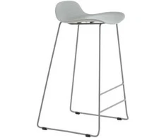Venture Design Baro kėdė, Banga, 2 vnt., 42x50x87 cm, Pilka