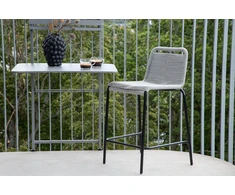 Venture Design Baro kėdė, Lindos, 54x88.5x52.5 cm, šviesiai pilka