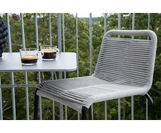 Venture Design Baro kėdė, Lindos, 54x88.5x52.5 cm, šviesiai pilka