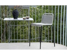 Venture Design Baro kėdė, Lindos, 54x88.5x52.5 cm, šviesiai pilka