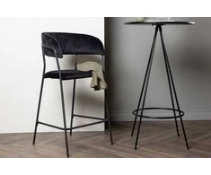 Venture Design Baro kėdė, Lui, 49x53x97 cm, Juoda