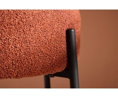 Venture Design Baro kėdė, Tucson, juodos kojos / Roasty Boucle, raudona