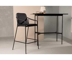 Venture Design Baro kėdė, Tvist, 56x55x107 cm, Juoda