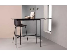 Venture Design Baro stalas, Rax, 120x60 cm, Juodas