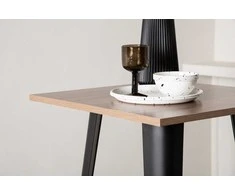 Venture Design Baro stalas, Tempe, 60x60 cm, Riešutas