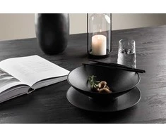 Venture Design Dubuo, Wabi Sabi 2 vnt., 25x8 cm, Juoda