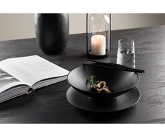 Venture Design Dubuo, Wabi Sabi 2 vnt., 25x8 cm, Juoda