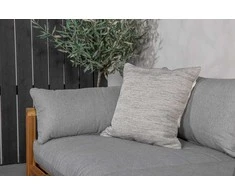 Venture Design Dvigubas Sofa Benčas, Marion, 92x56x185 cm, Pilka