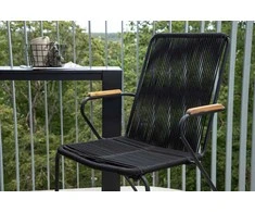 Venture Design Fotelis, Bois, 63x60x93 cm, Juodas
