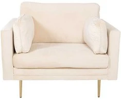 Sofa Venture Design Fotelis, Boom, 86x84x110 cm, Šviesiai Bežinis