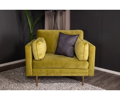 Venture Design Fotelis, Boom Single Velvet, 86x84x110 cm, Žalias