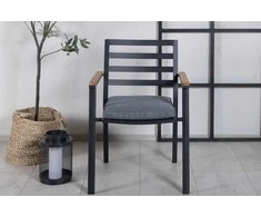 Venture Design Fotelis, Brasilia Kėdė, 60x56x87 cm, Juoda