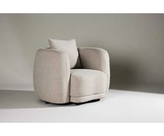 Venture Design Fotelis, Cielo 1-vietės sofa, 110x97x72 cm, Bežis