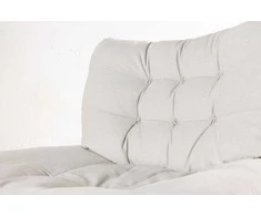 Venture Design Fotelis, Florens vienvietis sofa, 103.5x108x105 cm, baltos spalvos