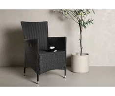 Venture Design Fotelis, Knick, 60x60x88 cm, Juoda