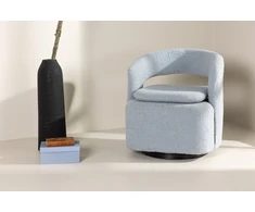 Venture Design Fotelis, Laurel, 72x69x75 cm, Šviesiai Mėlyna