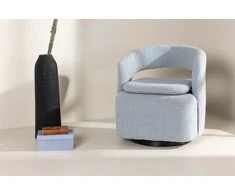 Sofa Venture Design Fotelis, Laurel, 72x69x75 cm, Šviesiai Mėlyna