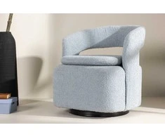 Sofa Venture Design Fotelis, Laurel, 72x69x75 cm, Šviesiai Mėlyna