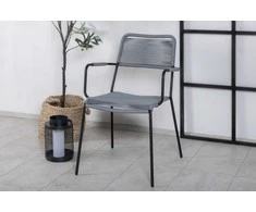 Venture Design Fotelis, Lindos, 66x55x85 cm, Pilka