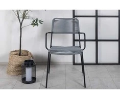 Venture Design Fotelis, Lindos, 66x55x85 cm, Pilka