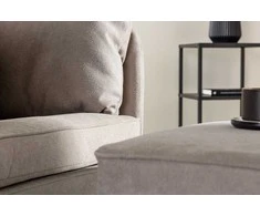 Venture Design Fotelis, Madrid vieno sėdynės sofa, 85x92.5x96 cm, pilka