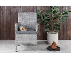 Venture Design Fotelis, Malin 2 vnt., 65x58x92 cm, Pilka