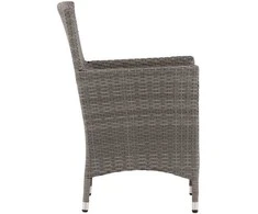 Venture Design Fotelis, Malin 2 vnt., 65x58x92 cm, Pilka