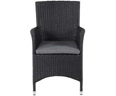 Venture Design Fotelis, Malin 2 vnt., 65x58x92 cm, Juoda