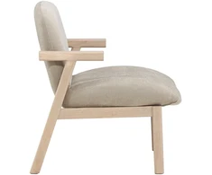 Venture Design Fotelis Rile 74x77x67 cm Smėlio spalvos