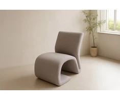 Venture Design Fotelis Rulls Plieno Rėmas 53x50x42 cm Ruda Lino