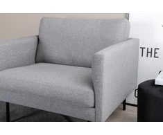 Sofa Venture Design Fotelis, Zoom, 84x80x95 cm, Pilka