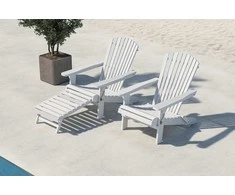 Venture Design Gultas krėslas Tropea, balta, mediena