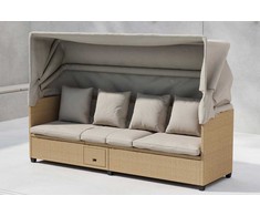 Venture Design Gultas Nopy 195x56x30 cm Smėlio spalvos Pintas