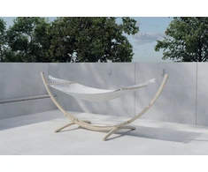 Venture Design Hamakas Hedvig 200x115 cm Smėlio spalvos medvilnė lauko baldai