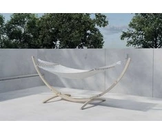 Venture Design Hamakas Hedvig 200x115 cm Smėlio spalvos medvilnė lauko baldai