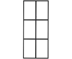Venture Design Industrinis sieninis, 15354-888, 210x90 cm, Juodas