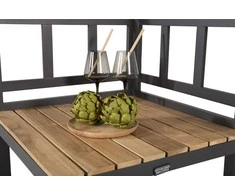Venture Design Išorinė virtuvės kampo dalis, Meksika, 60x127x90 cm, juoda