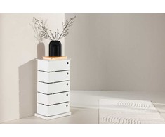 Venture Design Ištraukiamas stalčius, San Carlos, 38x72 cm, kreminė