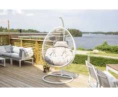 Venture Design Kabinama kėdė, Viga, 95x196x95 cm, Balta