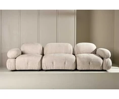 Venture Design Kampinė sofa Mika kairė, smėlio spalvos