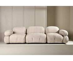 Venture Design Kampinė sofa Mika kairė, smėlio spalvos