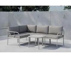 Venture Design Kampinė sofa, ruda, smėlio
