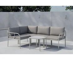 Venture Design Kampinė sofa, ruda, smėlio