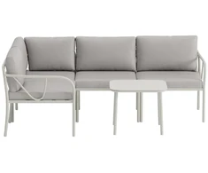Venture Design Kampinė sofa, ruda, smėlio