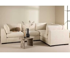 Venture Design Kampinė sofa Salerno smėlio spalvos