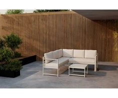 Venture Design Kampinė sofa Salvador rusvai gelsvas
