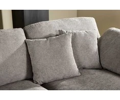 Venture Design Kampinis sofa, Amalfi, 304x182x89 cm, Tamsiai pilka