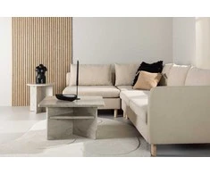 Venture Design Kampinis sofa, Zero, 295x195 cm, Bežinis