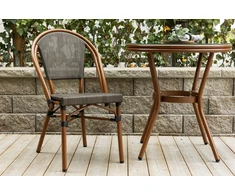 Venture Design Kavinės kėdė, Guarda 2 vnt., 57x50x85 cm, Juoda
