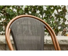 Venture Design Kavinės kėdė, Guarda 2 vnt., 57x50x85 cm, Juoda